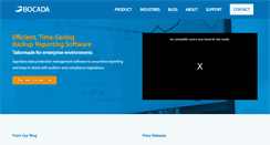 Desktop Screenshot of bocada.com