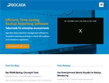 Tablet Screenshot of bocada.com